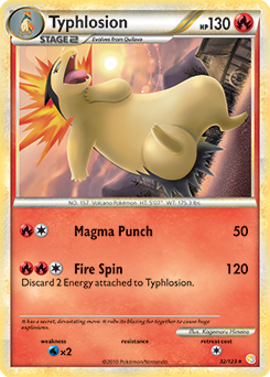 Typhlosion 32/123<br/>Kagemaru Himeno
