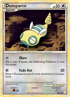 Dunsparce 41/123<br/>Ken Sugimori