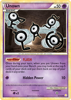 Unown 55/123<br/>Hideaki Hakozaki