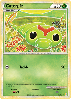 Caterpie 57/123<br/>Tomokazu Komiya