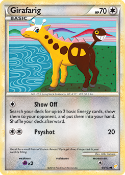 Girafarig 64/123<br/>Miki Tanaka
