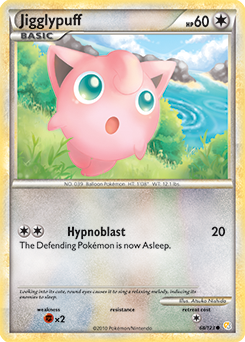 Jigglypuff 68/123<br/>Atsuko Nishida