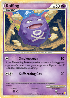 Koffing 70/123<br/>Hajime Kusajima