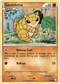 Sandshrew 79/123<br/>Yukiko Baba