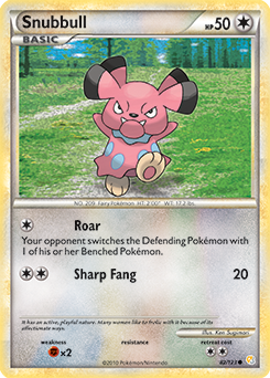 Snubbull 82/123<br/>Ken Sugimori
