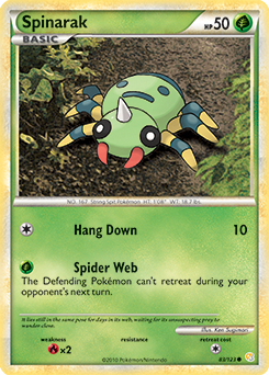 Spinarak 83/123<br/>Ken Sugimori