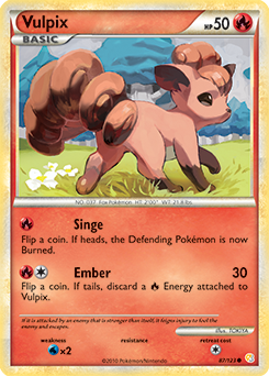 Vulpix 87/123<br/>TOKIYA