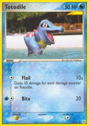 Totodile 79/101<br/>Shin-ichi Yoshikawa