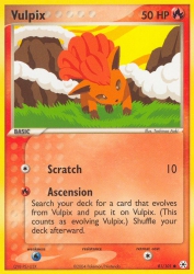 Vulpix 81/101<br/>Toshinao Aoki