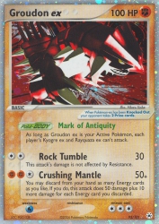 Groudon ex 93/101<br/>Hikaru Koike