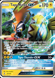 Tapu Koko-GX 47/145<br/>5ban Graphics
