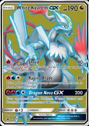 White Kyurem-GX SM141<br/>5ban Graphics