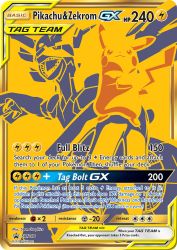 Pikachu & Zekrom-GX SM248<br/>5ban Graphics