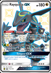 Rayquaza-GX 177a/168<br/>5ban Graphics