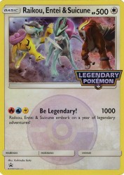 Raikou, Entei & Suicune -<br/>Yoshinobu Saito