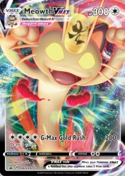 Meowth-VMAX SWSH005<br/>aky CG Works