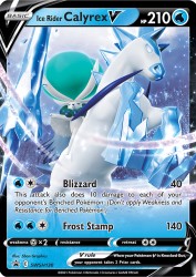 Ice Rider Calyrex-V SWSH130<br/>5ban Graphics