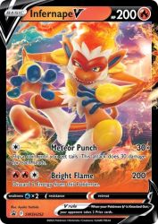 Infernape-V SWSH252<br/>Ayaka Yoshida