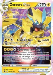 Zeraora-VSTAR SWSH265<br/>aky CG Works