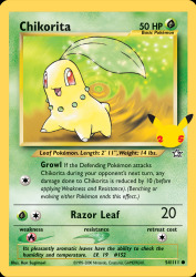 Chikorita 54/111<br/>Ken Sugimori
