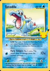 Totodile 81/111<br/>Hironobu Yoshida