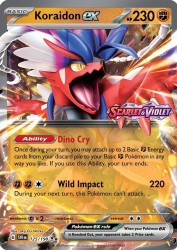 Koraidon ex 125/198<br/>aky CG Works