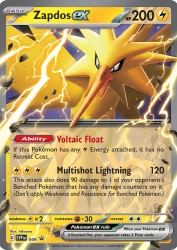 Zapdos ex 049/330<br/>takuyoa