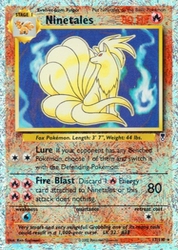 Ninetales 17/110<br/>Ken Sugimori