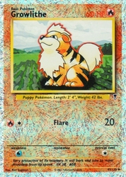 Growlithe 45/110<br/>Ken Sugimori