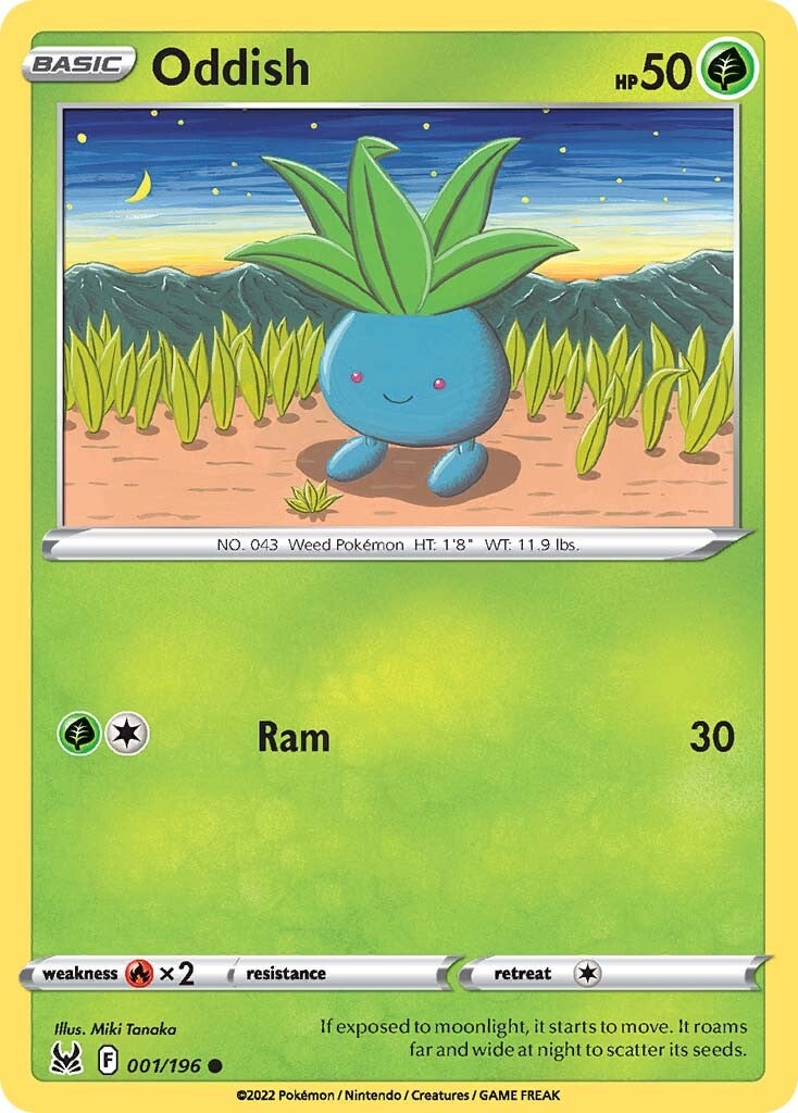 Oddish 1/196<br/>Miki Tanaka