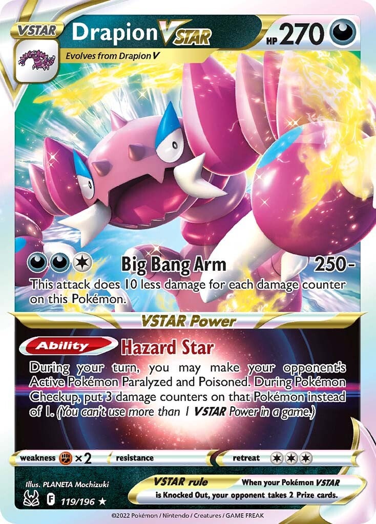 Drapion-VSTAR 119/196<br/>PLANETA Mochizuki