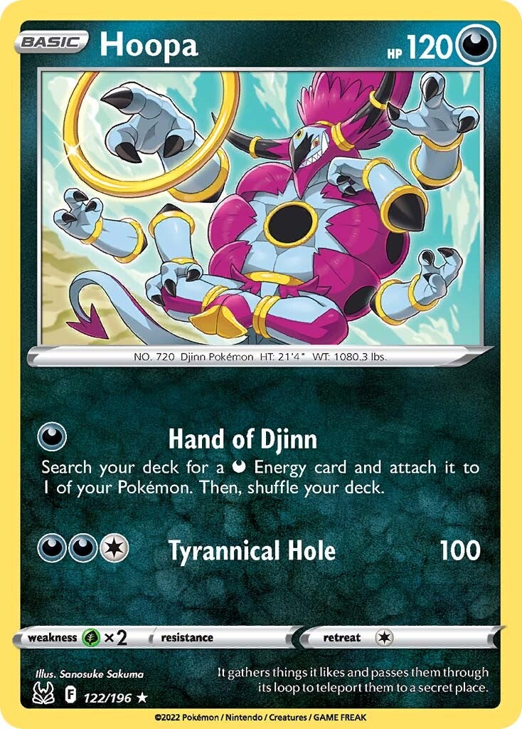 Hoopa 122/196<br/>Sanosuke Sakuma