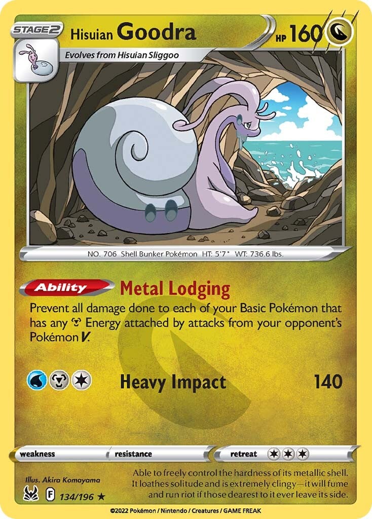 Hisuian Goodra 134/196<br/>Akira Komayama
