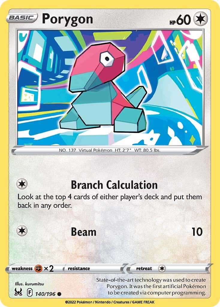 Porygon 140/196<br/>kurumitsu