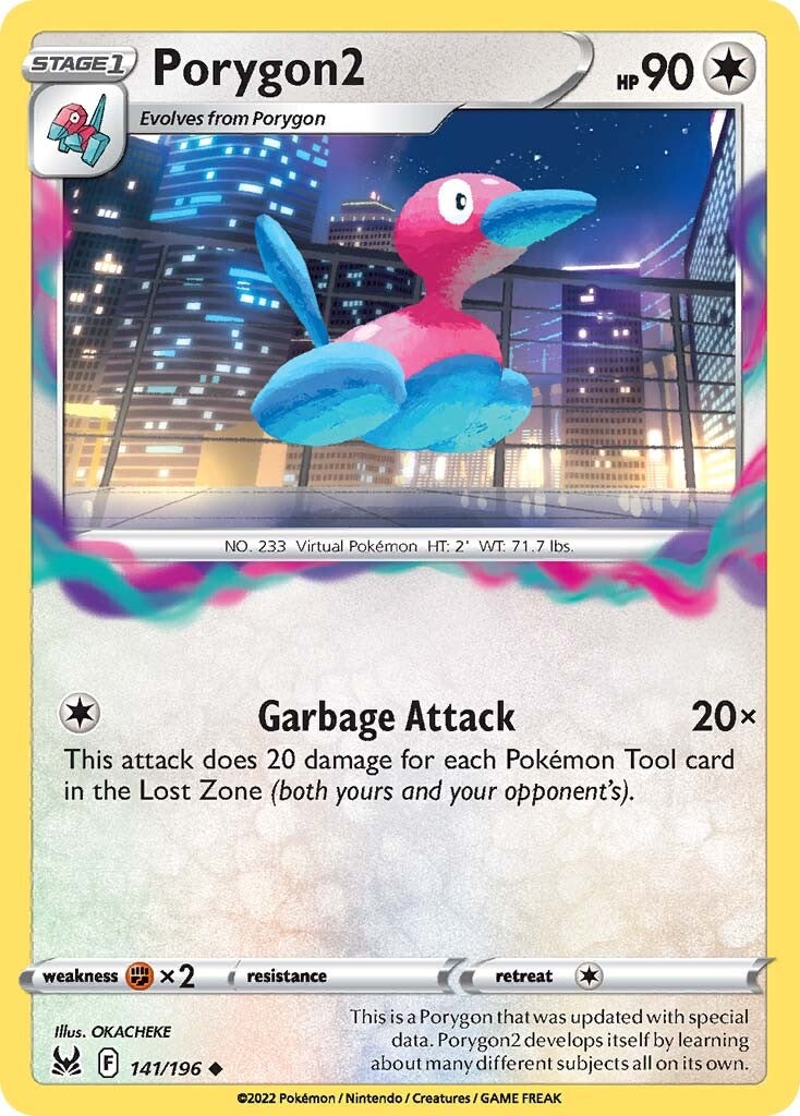 Porygon2 141/196<br/>OKACHEKE