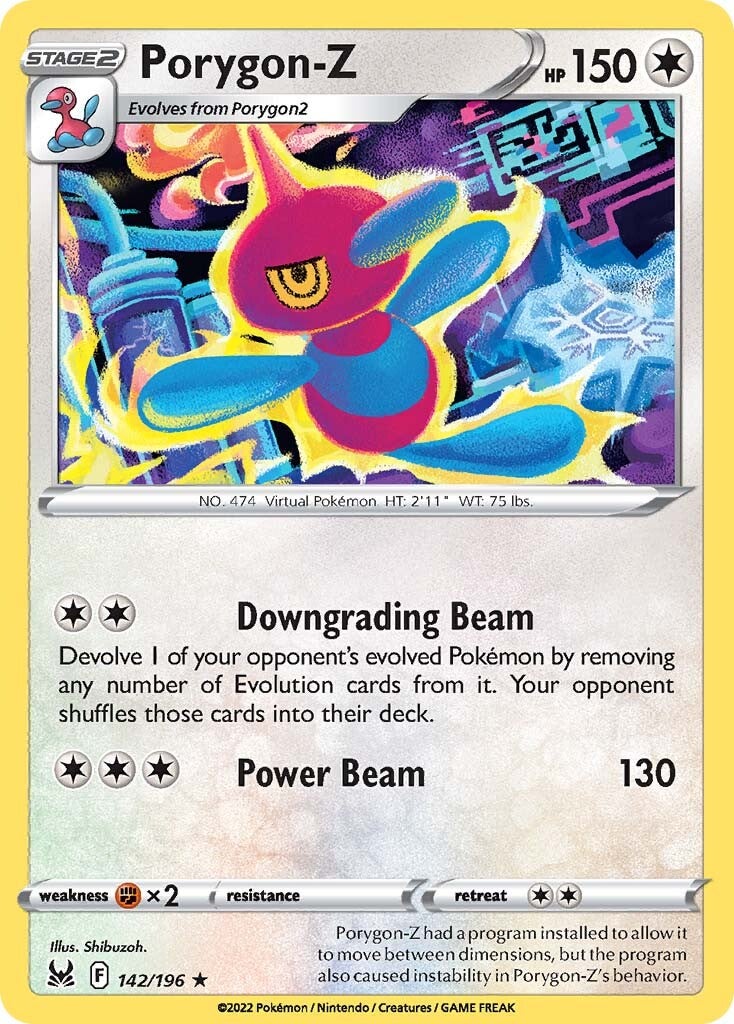 Porygon-Z 142/196<br/>Shibuzoh.