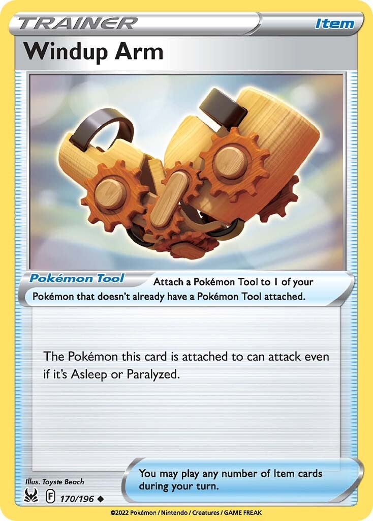 Windup Arm 170/196<br/>Toyste Beach