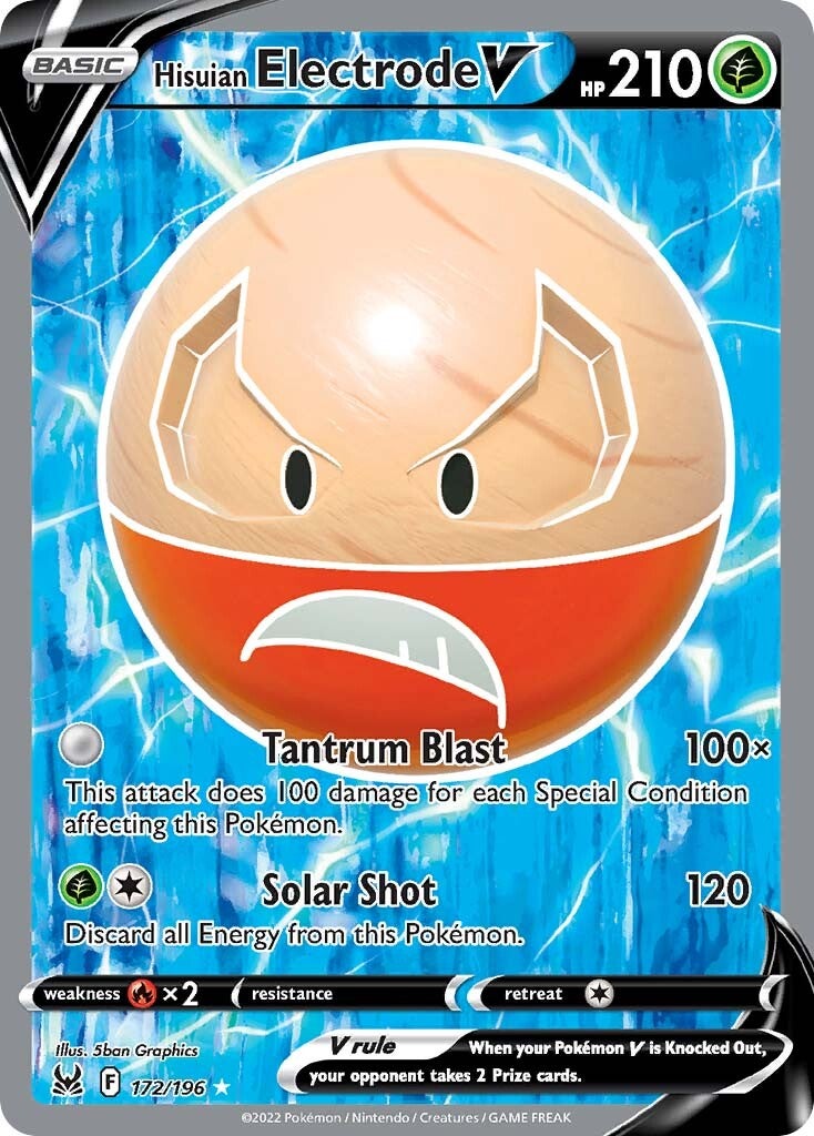 Hisuian Electrode-V 172/196<br/>5ban Graphics