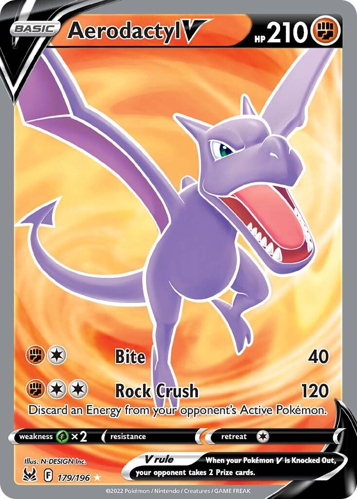 Aerodactyl-V 179/196<br/>N-DESIGN Inc.