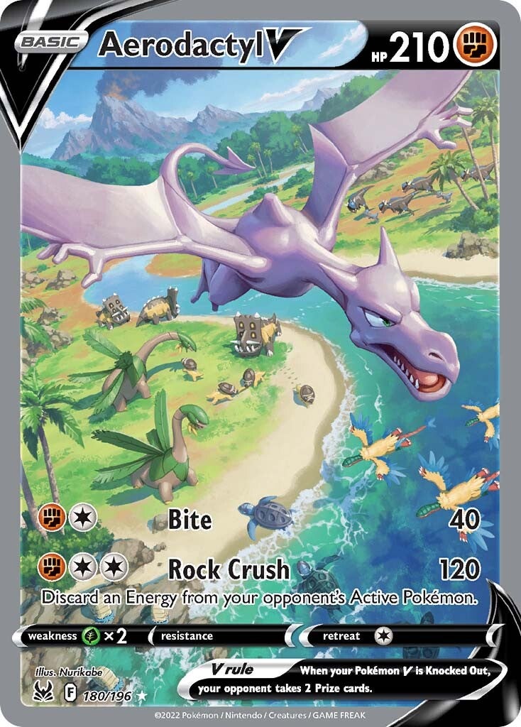 Aerodactyl-V 180/196<br/>Nurikabe