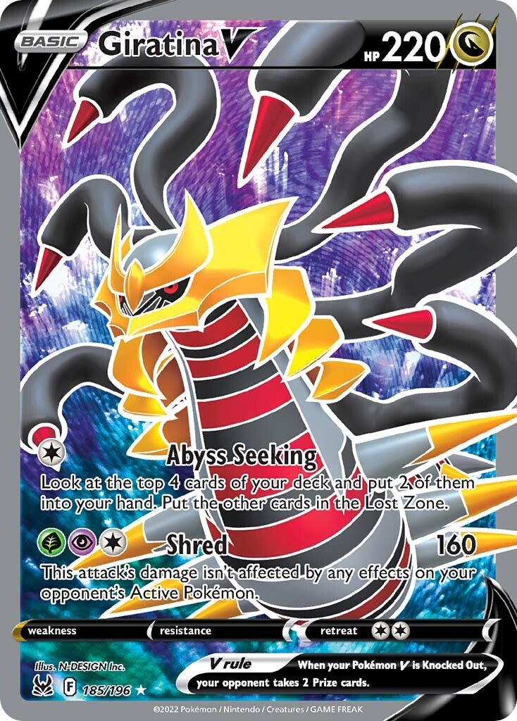 Giratina-V 185/196<br/>N-DESIGN Inc.