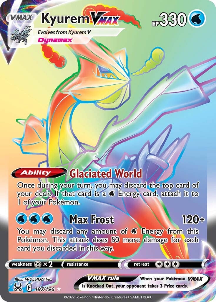 Kyurem-VMAX 197/196<br/>N-DESIGN Inc.
