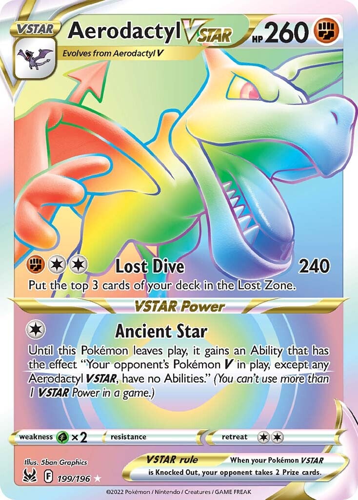 Aerodactyl-VSTAR 199/196<br/>5ban Graphics