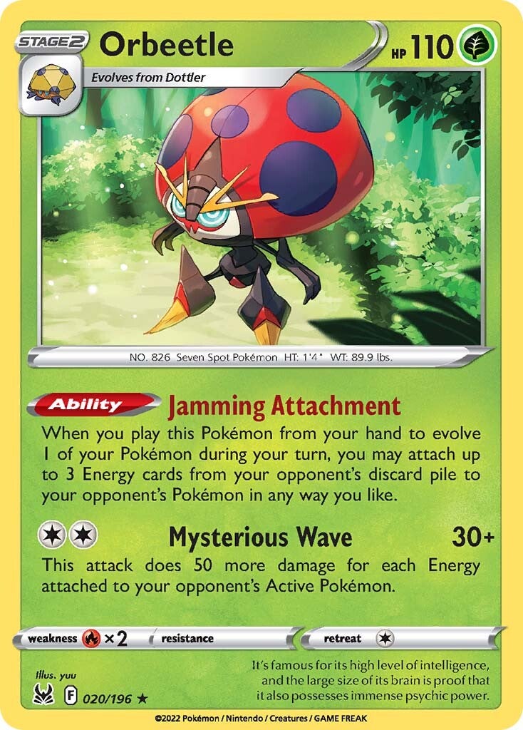 Orbeetle 20/196<br/>yuu