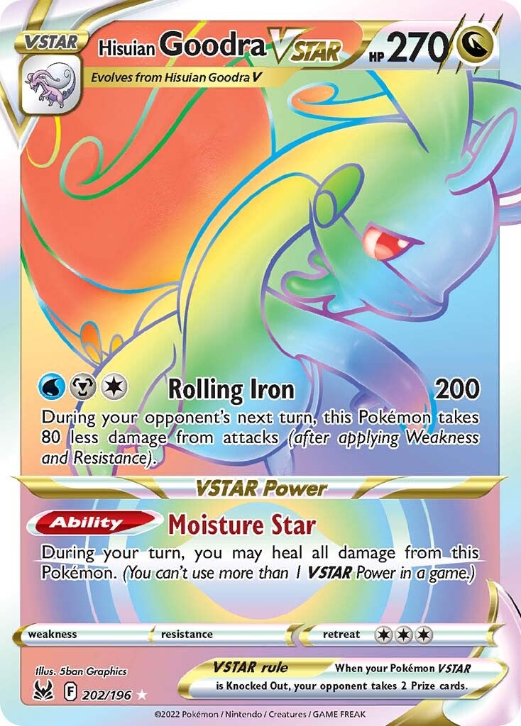 Hisuian Goodra-VSTAR 202/196<br/>5ban Graphics