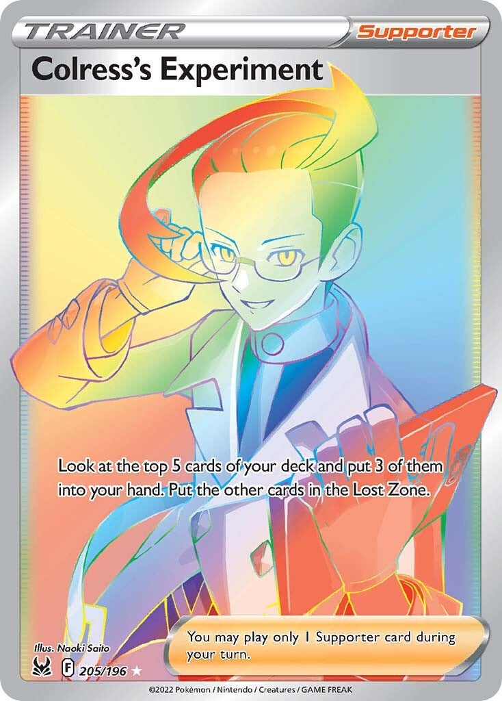 Colress's Experiment 205/196<br/>Naoki Saito