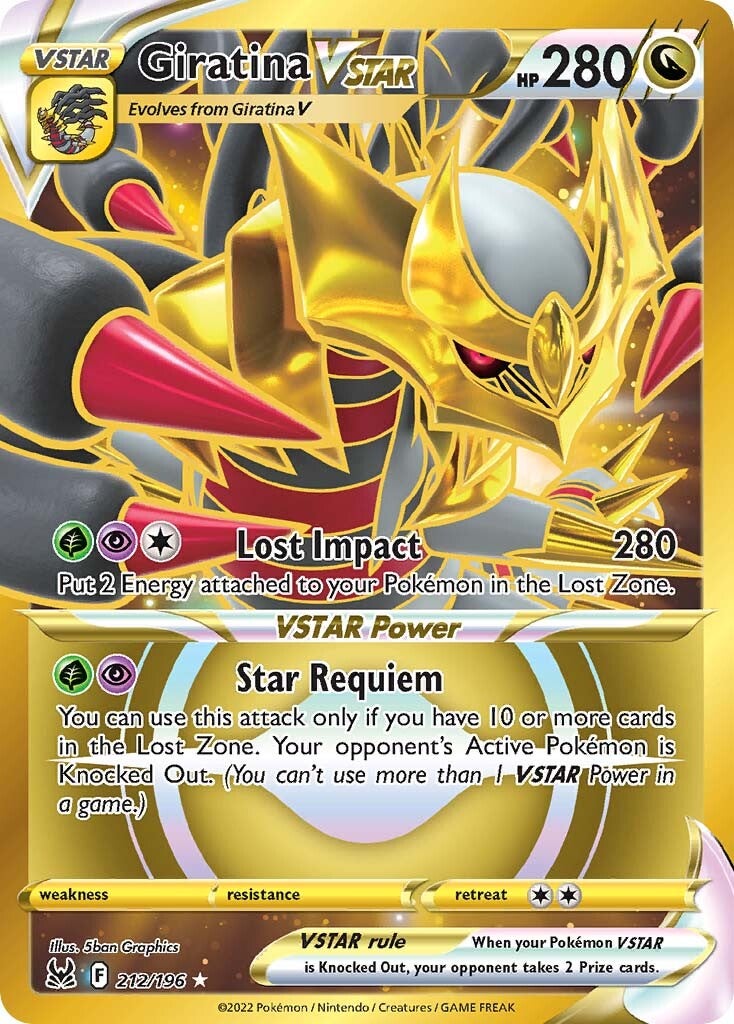 Giratina-VSTAR 212/196<br/>5ban Graphics