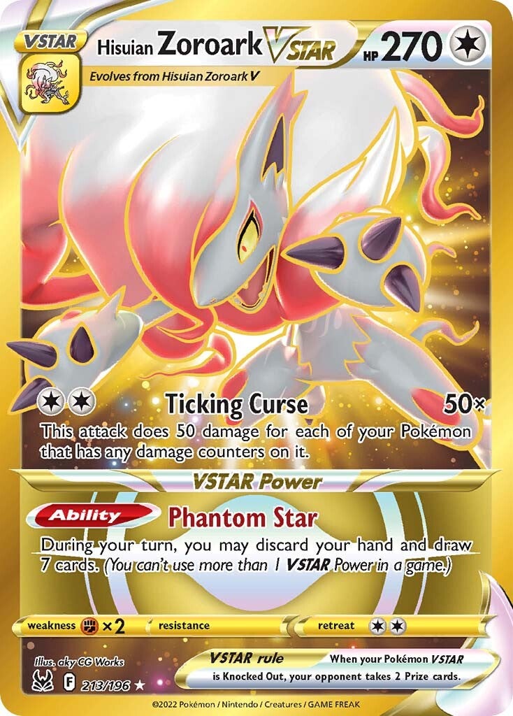Hisuian Zoroark-VSTAR 213/196<br/>aky CG Works
