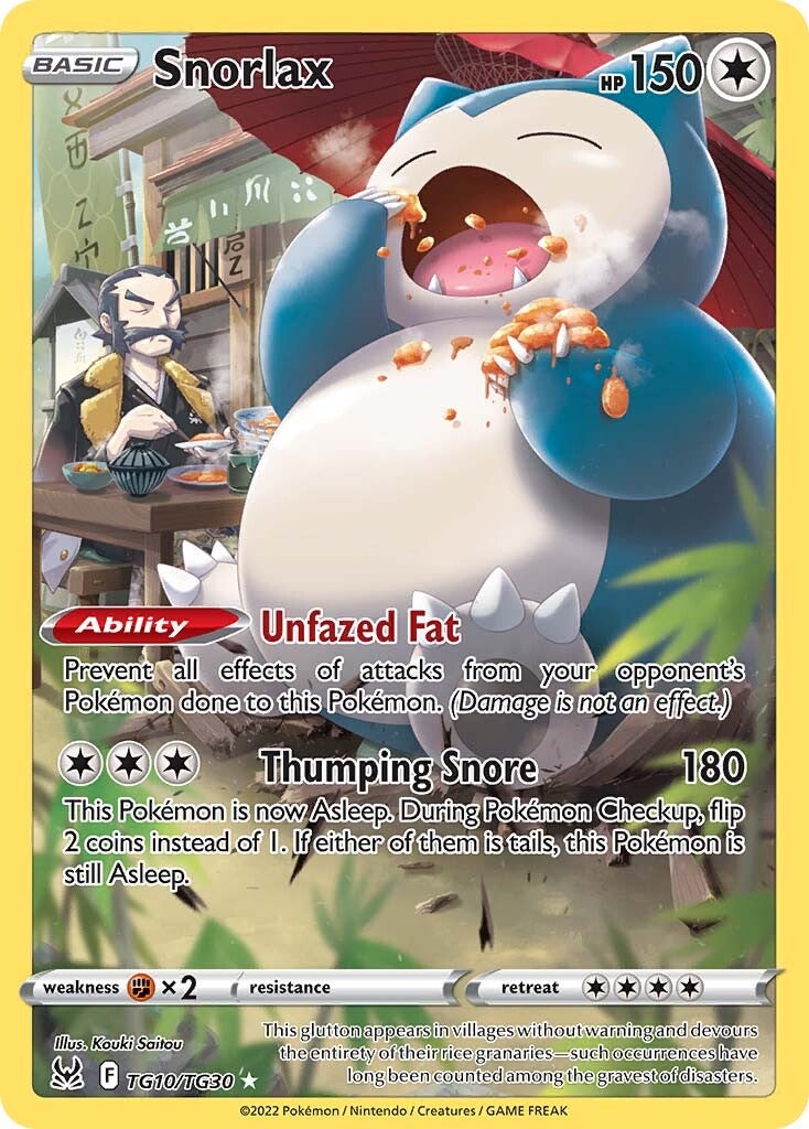 Snorlax TG10<br/>Kouki Saitou