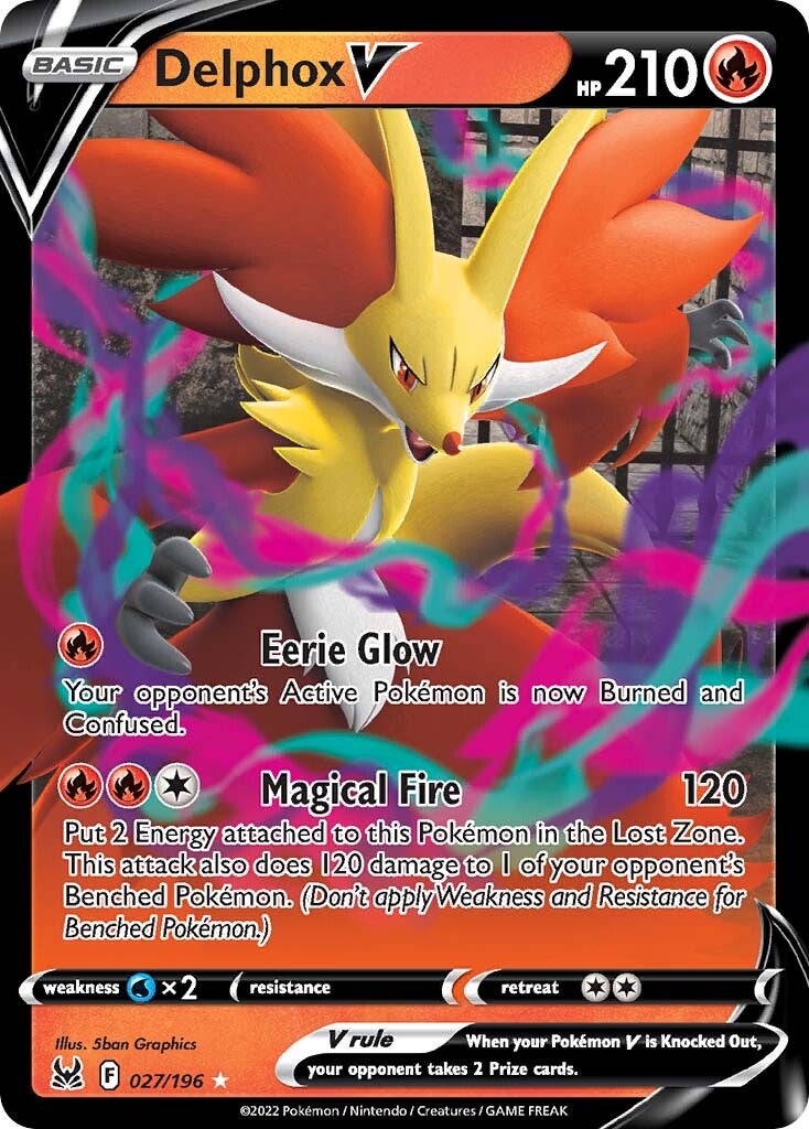 Delphox-V 27/196<br/>5ban Graphics